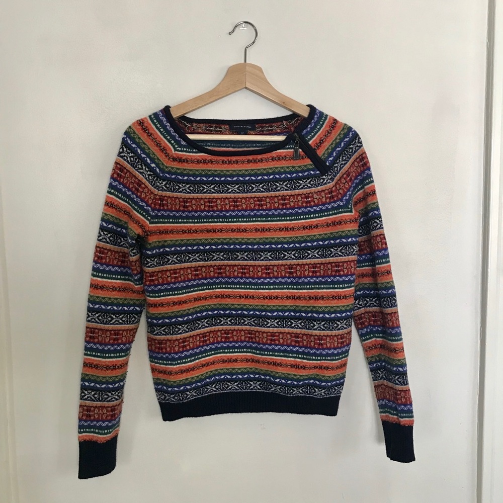 🌸 Tommy Hilfiger striped boatneck sweater
